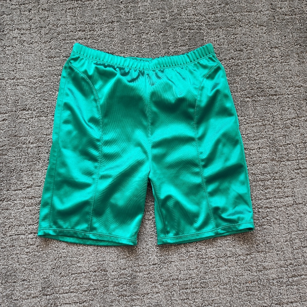 Dolls Kill Teal Green Bike Shorts